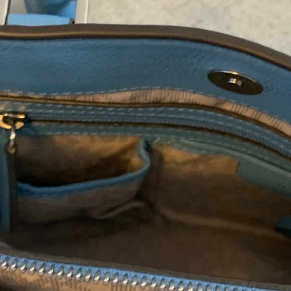 Michael Kors Leather Satchel - Picture 3 of 4